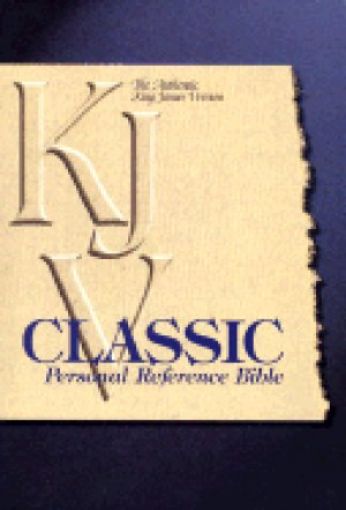Picture of Kjv-Classic Pers.Ref.Bible-Bl