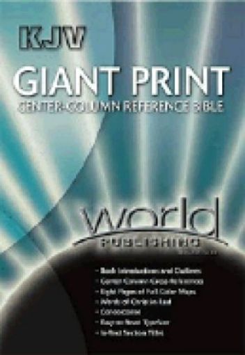 Picture of Kjv-Giant Print Bible Rgp8-Blk