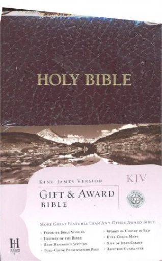 Picture of Kjv-Gift & Award Bible,Burgundy