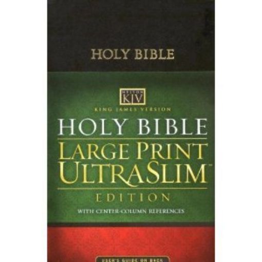 Picture of Kjv-Ultraslim Bible-L/P-Blk