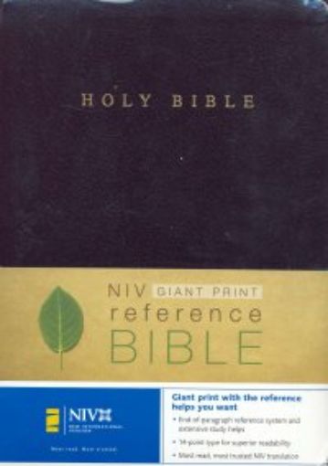 Picture of Niv-Giant Print Reference Bible ,Black