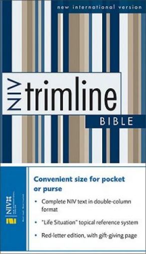 Picture of Niv-Trimline Bible Snap/Burg