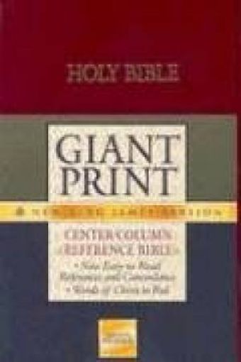 Picture of Nkjv-Giant Print Bible,Burgundy