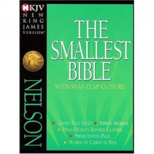 Picture of Nkjv-Smallest Bible -Blue