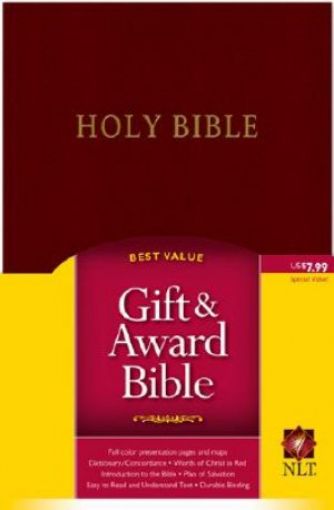 Picture of NLT GIFT & AWARD BIBLE -Burg