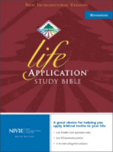 Picture of Niv-Life Appl. Study Bible-Blk