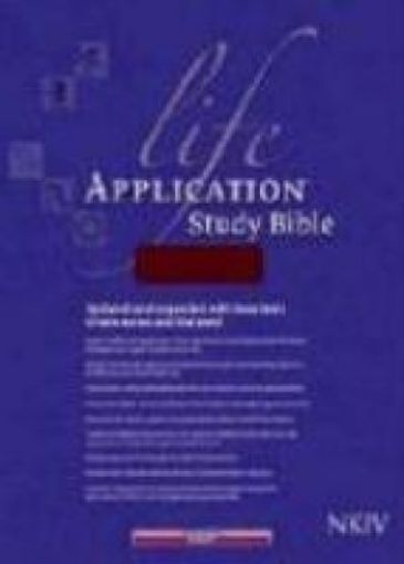Picture of Nkjv-Life Application Study Bible, Burgundy