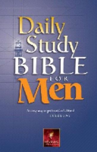 Picture of Nlt-Daily Study Bible-Men-Hc