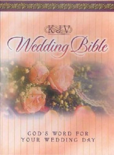 Picture of Kjv-Wedding Bible-Bnd,White