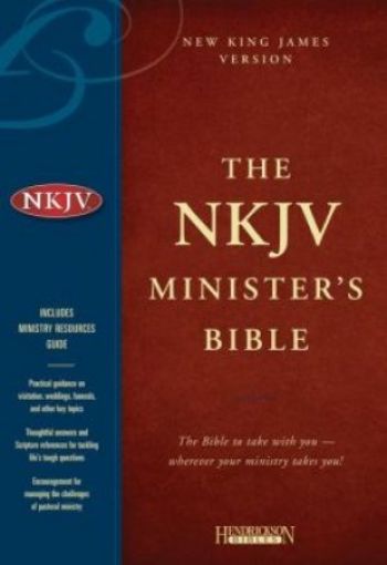 Picture of Nkjv Minister's Bible Genuine Leather