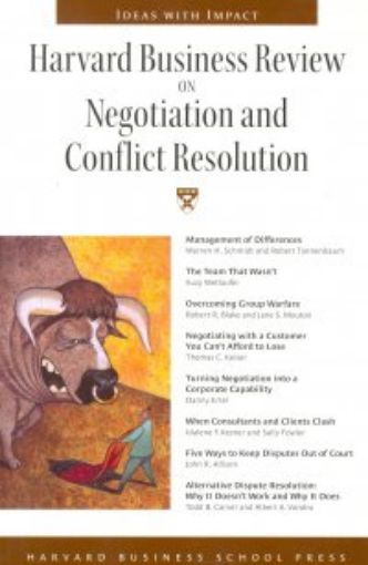 Picture of Negotiation And Conflict Resolution - Paper Back