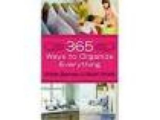 Picture of 365 Ways To Organize Everything
