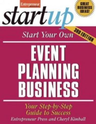 Picture of Start Your Own Event Planning Business