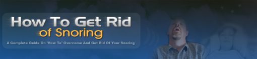 Picture of How to Get Rid of Snoring