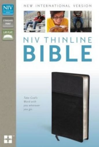 Picture of Niv Thinline Bible- Black