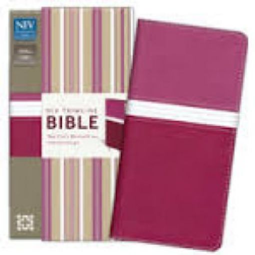 Picture of Niv Trimline Bible-Orchid/Razzleberry