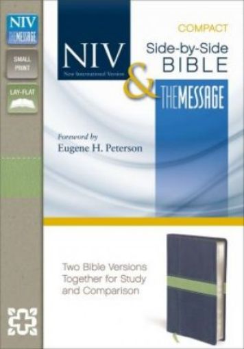 Picture of Niv And The Message Side-By-Side Bible, Compact