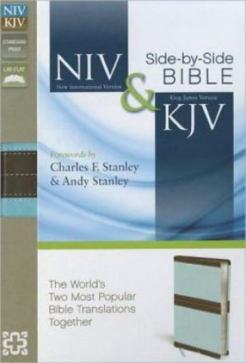 Picture of Niv And Kjv Side-By-Side Bible: Choc/Tur