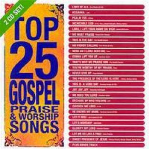 Picture of Top 25 Gospel Praise & Worship Songs {2Cds}