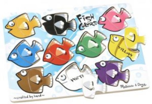 Picture of Fish Colors-Fresh Start Peg Puzzle