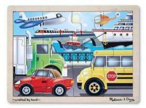 Picture of On The Go~ 12 Pc Wooden Jigsaw
