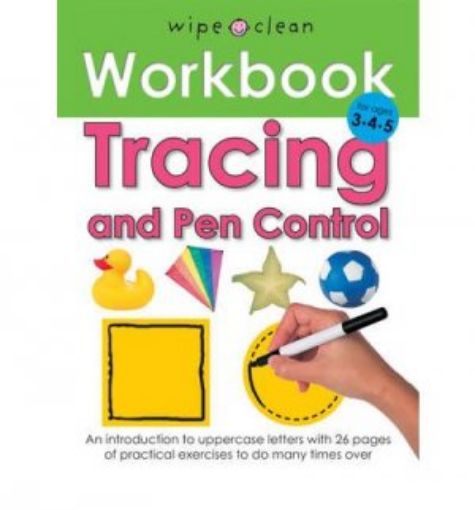 Picture of Wipe Clean Work Books: Tracing And Pen Control (Wipe Clean Work Books)