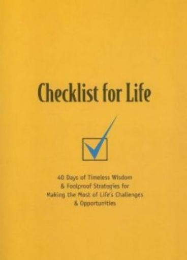 Picture of Checklist For Life