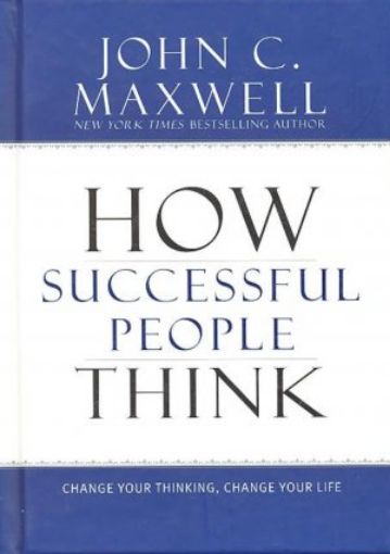 Picture of How Successful People Think, Hard Cover