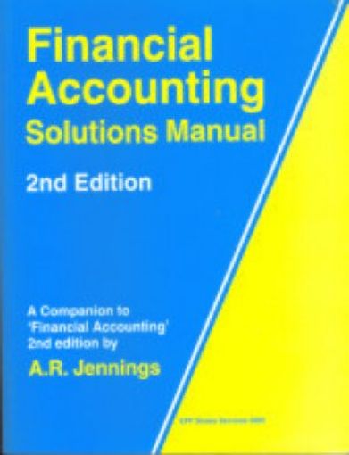 Picture of Financial Accounting Solutions Manual, Paper Cover
