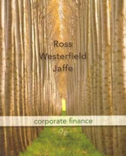 Picture of Corporate Finance (Ninth Edition)
