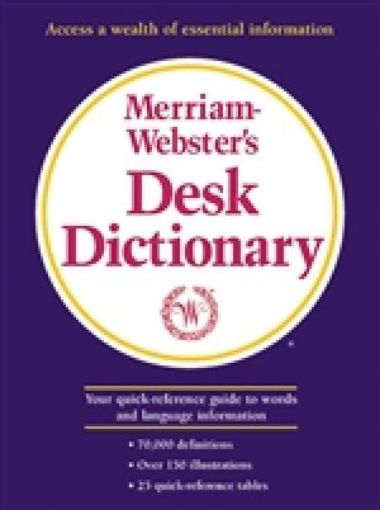 Picture of Merriam-Webster's Desk Dictionary