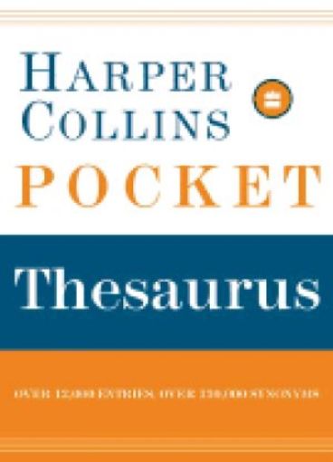 Picture of Harper Collins Pocket Thesaurus