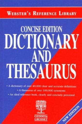 Picture of Ed-Dictionary/Thesaurus-Concis