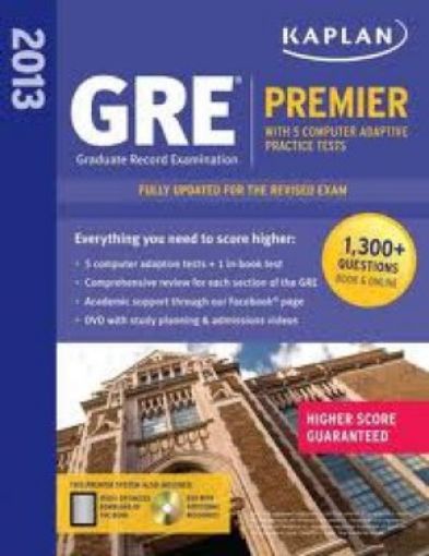 Picture of Kaplan 2013 Gre Premier (Includes Dvd)
