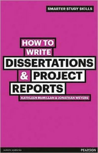 Picture of How To Write Dissertations And Project Reports