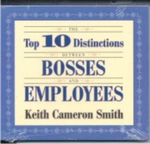 Picture of Top 10 Distincts Between Bosses And Employees (Cd)