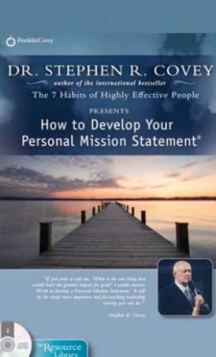 Picture of How To Develop Your Personal Mission (Cd)