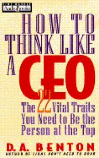 Picture of Bz-Cass-How To Think Like/Ceo