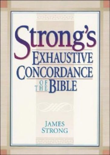 Picture of Strong's Exhau.Con.Bible-Hend.