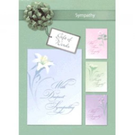 Picture of With Deepest Sympathy (12 Set Of Cards)