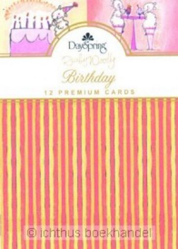 Picture of Birthday (12 Set Of Cards)