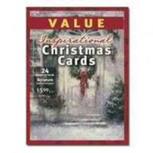 Picture of Value Christmas Cards-24 Assorted