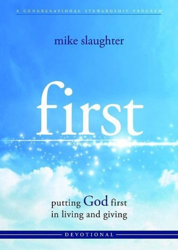 Picture of first - Devotional: putting GOD first in living and giving
