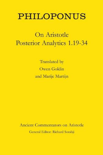 Picture of Philoponus: On Aristotle Posterior Analytics 1.19-34