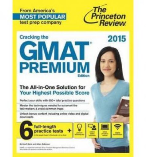 Picture of Cracking The Gmat With 6 Practice Tests
