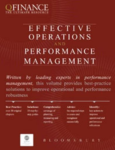 Picture of Effective Operations and Performance Management