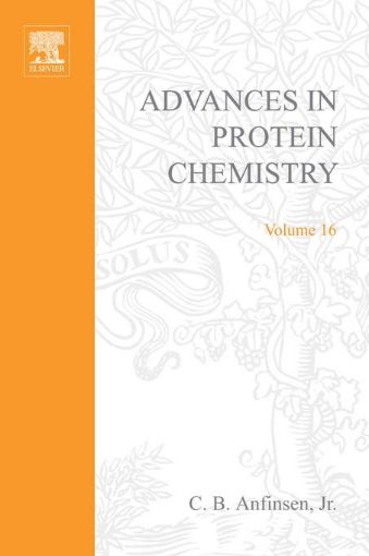 Picture of ADVANCES IN PROTEIN CHEMISTRY VOL 16