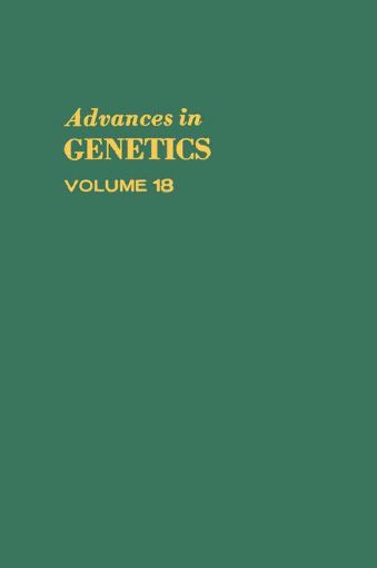 Picture of ADVANCES IN GENETICS VOLUME 18