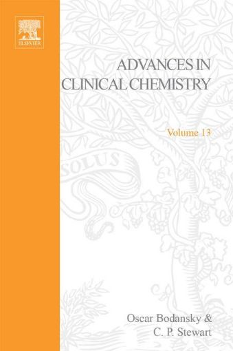 Picture of ADVANCES IN CLINICAL CHEMISTRY VOL 13