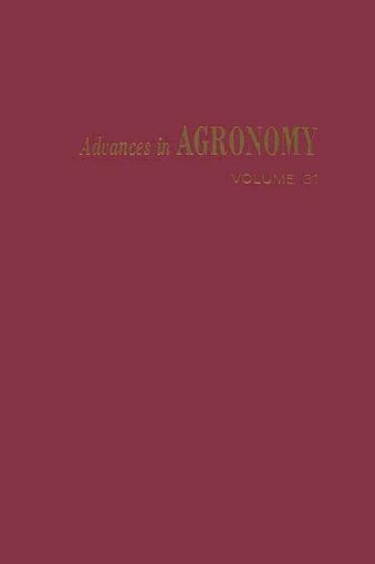 Picture of ADVANCES IN AGRONOMY VOLUME 31